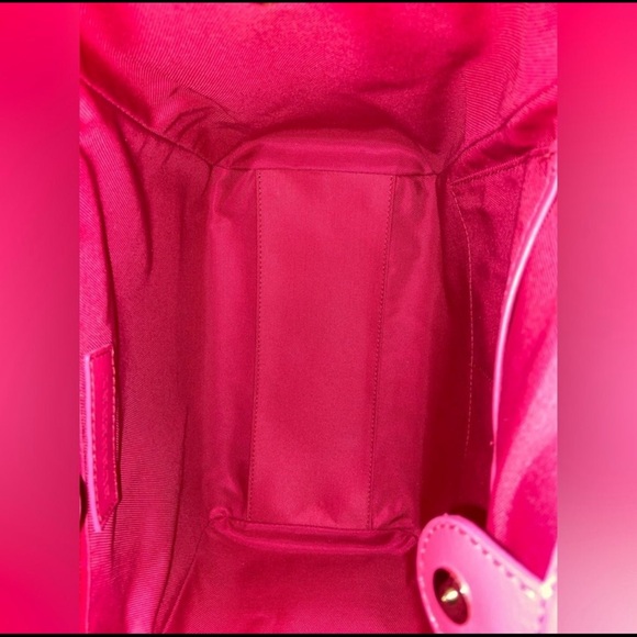 Authenticated Burberry PINK small Haymarket Canter tote EUC - Picture 9 of 10